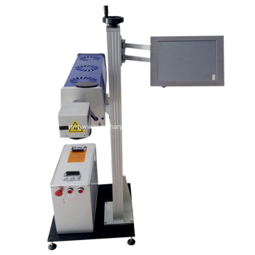 CO2 Laser Marking Machine for Rubber Jade PVC